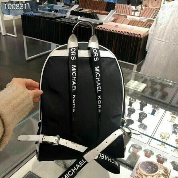 Michael Kors Sport Connie Nylon Tape Backpack - Picture 3 of 4